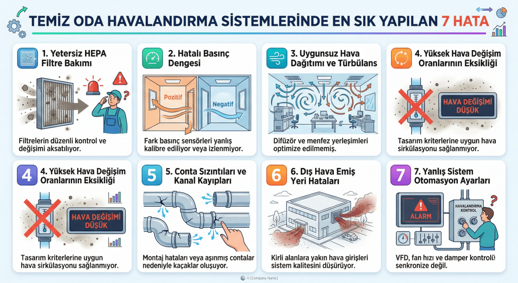 Hata 4: Hava akış yönünü prosesle uyumlu tasarlamamak