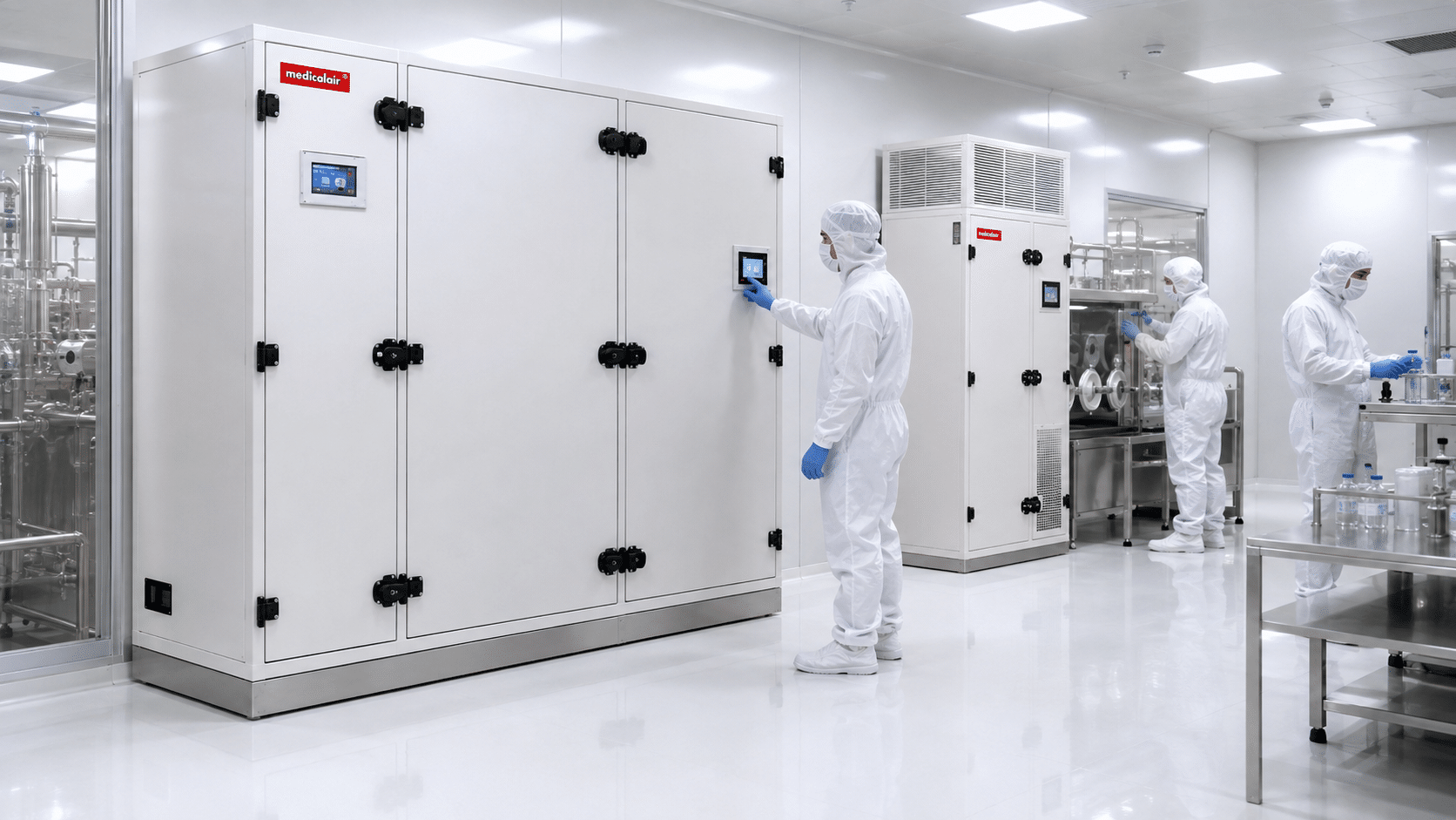 Laboratuvar ortamında aseptizör hava sterilizasyon sistemi