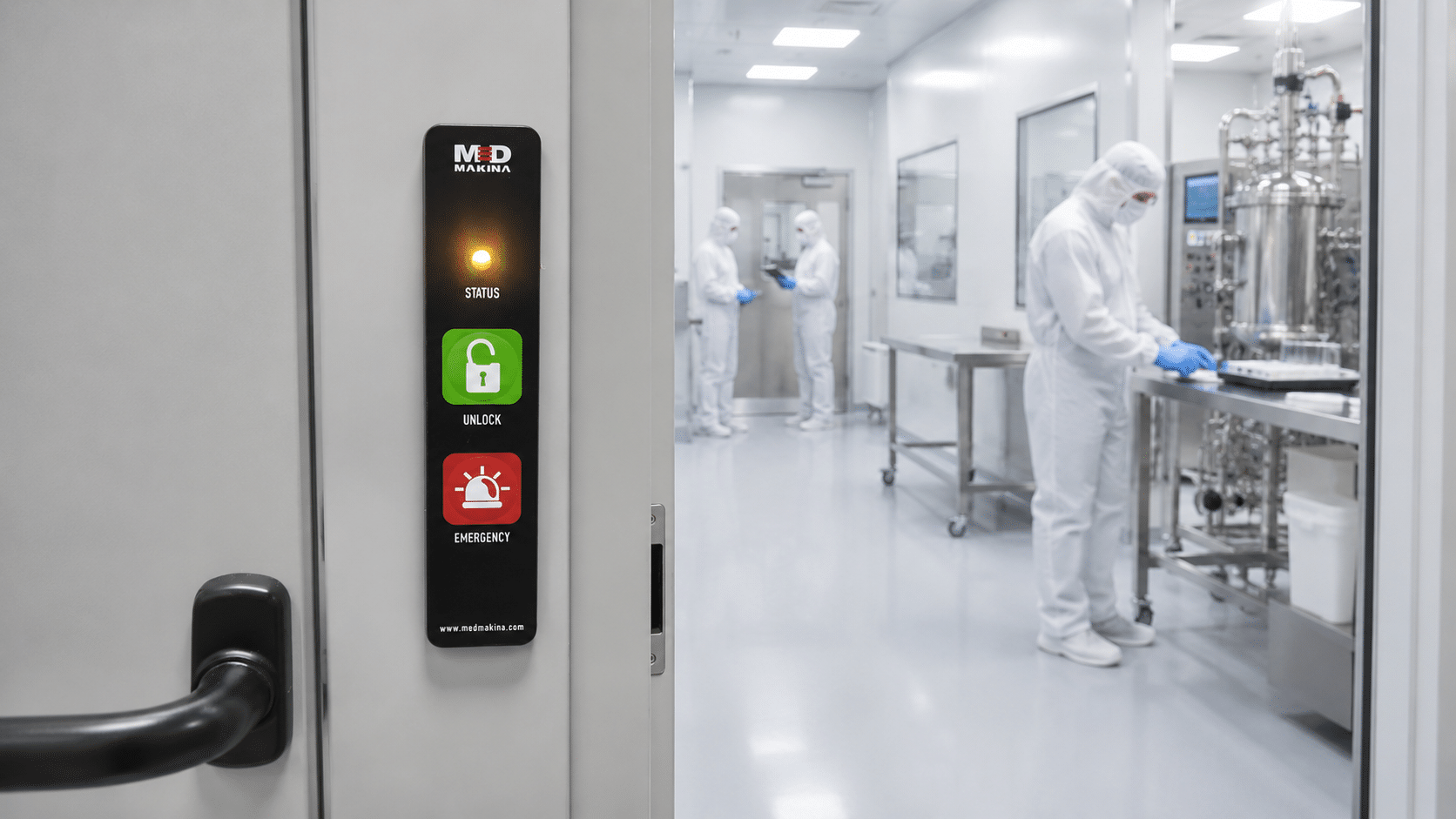Temiz oda kapı interlock kontrol modülü